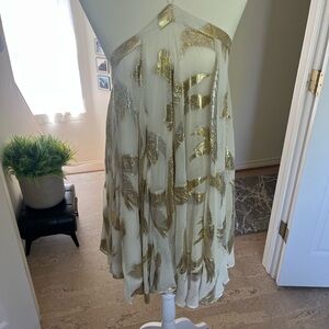 Halter Swing Mini Dress from Anthropologie